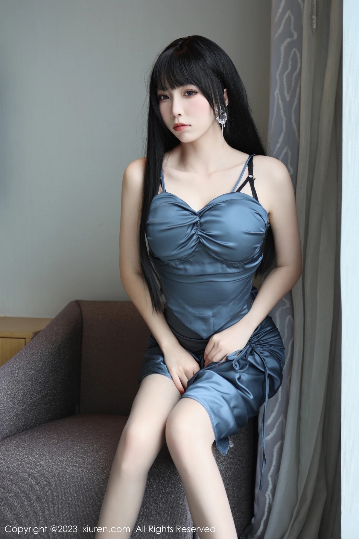 [XiuRen]高清写真图 2023.05.10 No.6714 谭小灵 制服黑丝