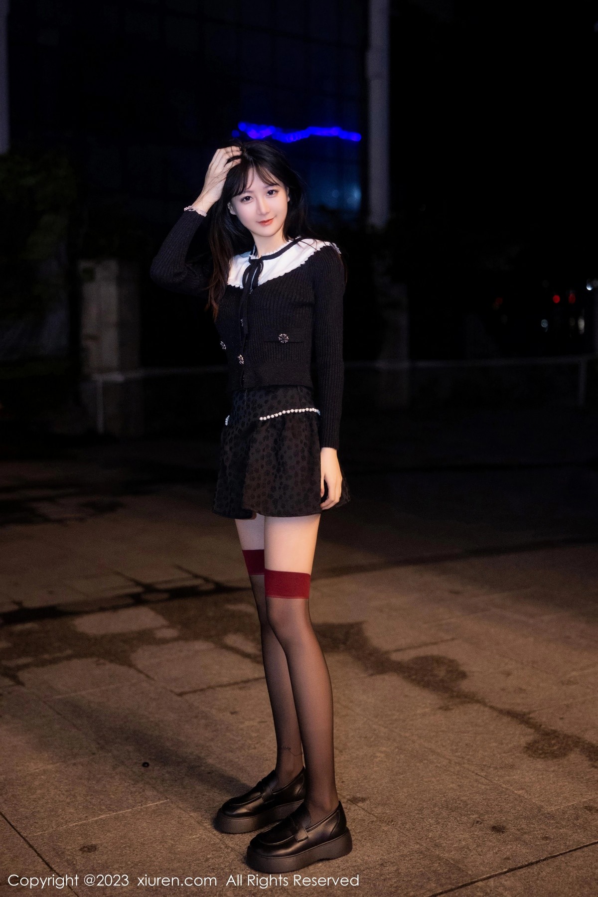 [XiuRen]高清写真图 2023.05.11 No.6724 幼幼 黑丝美腿