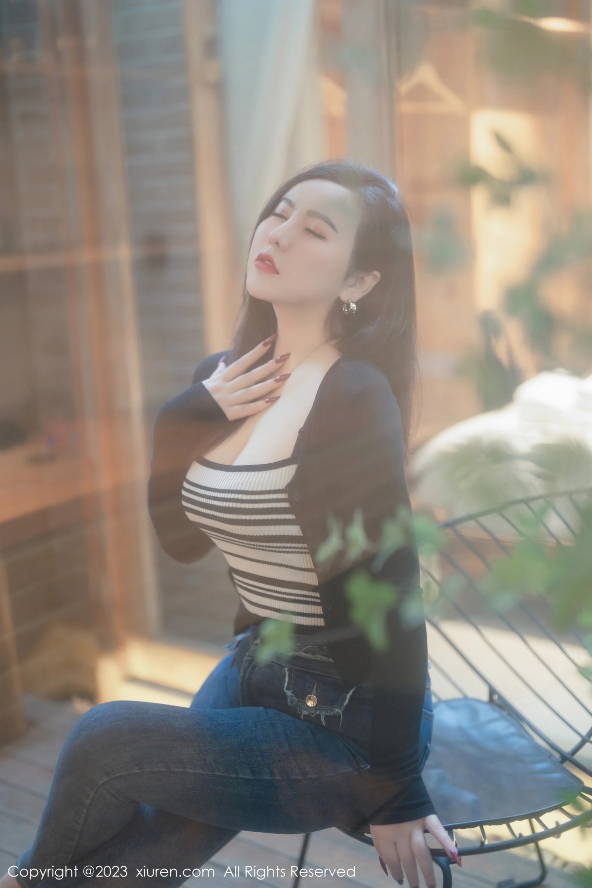 [MFStar]高清写真图 2023.05.10 VOL.618 伊诺 黑丝美臀