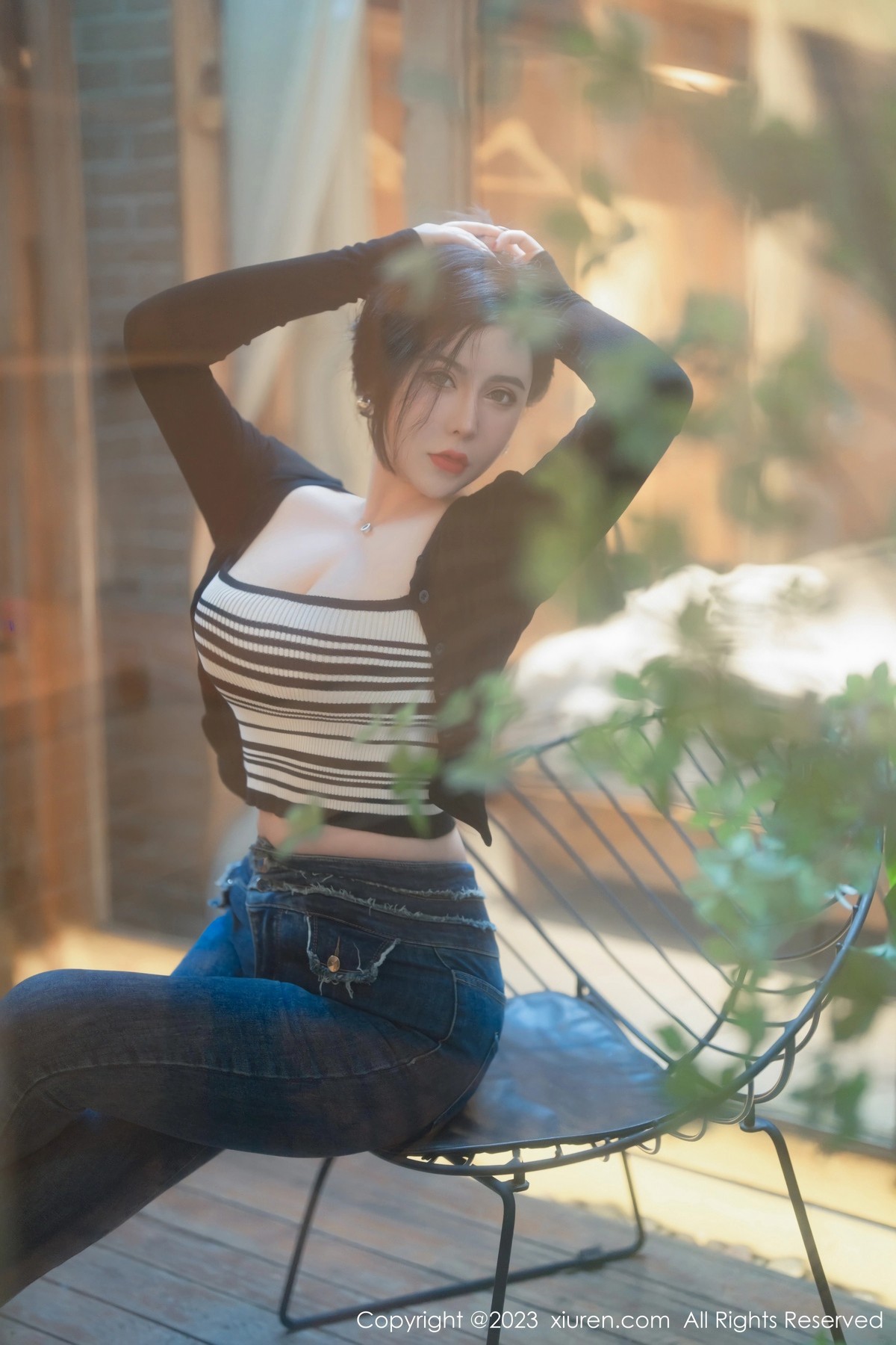 [MFStar]高清写真图 2023.05.10 VOL.618 伊诺 黑丝美臀