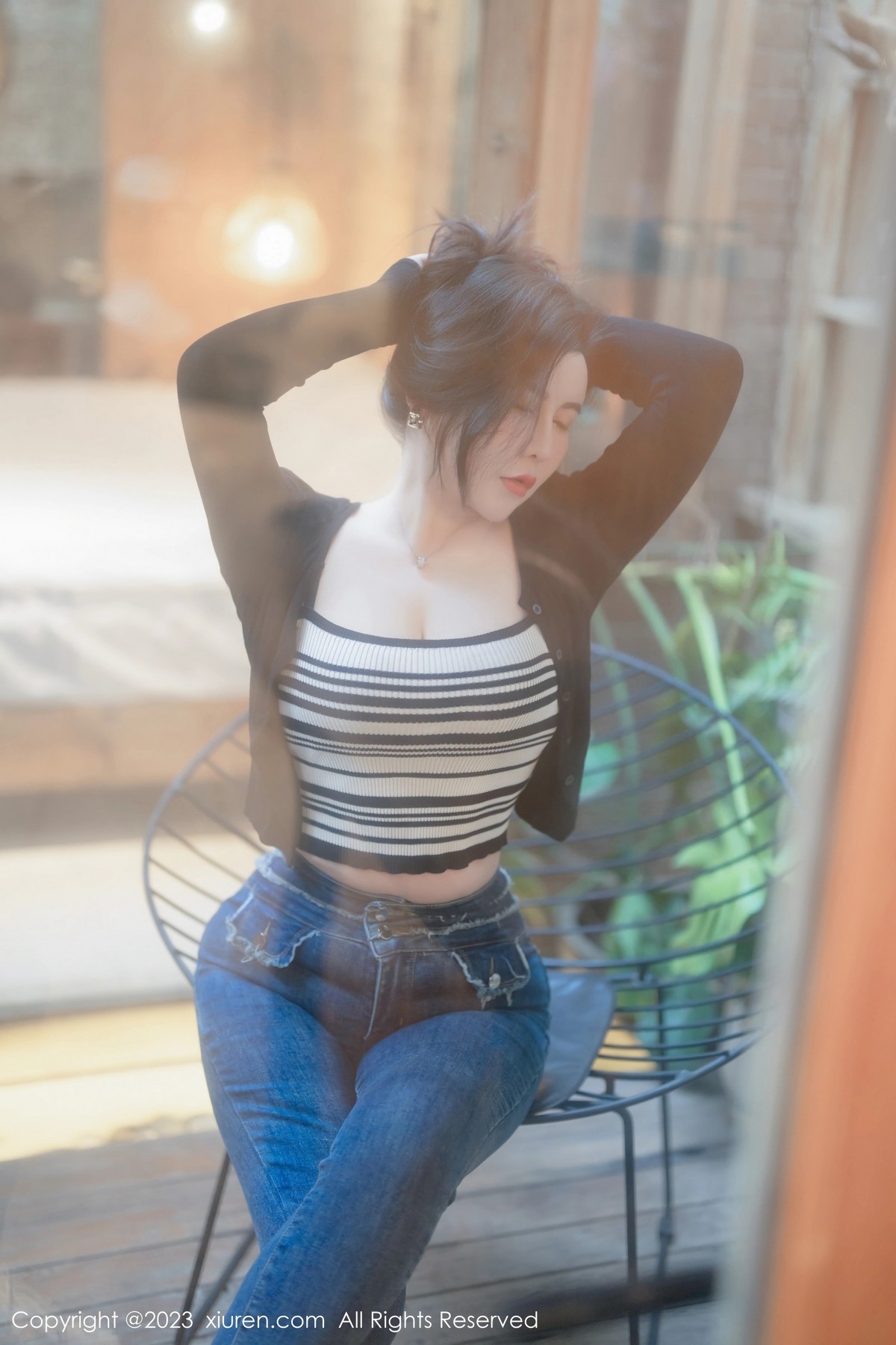 [MFStar]高清写真图 2023.05.10 VOL.618 伊诺 黑丝美臀