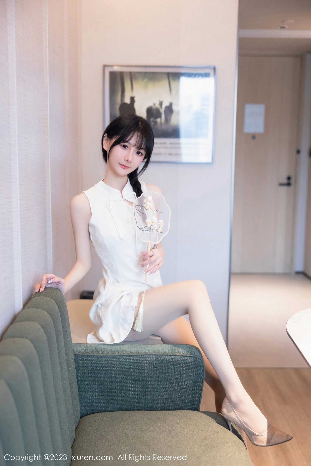 [XiuRen]高清写真图 2023.05.26 No.6813 幼幼 旗袍美腿