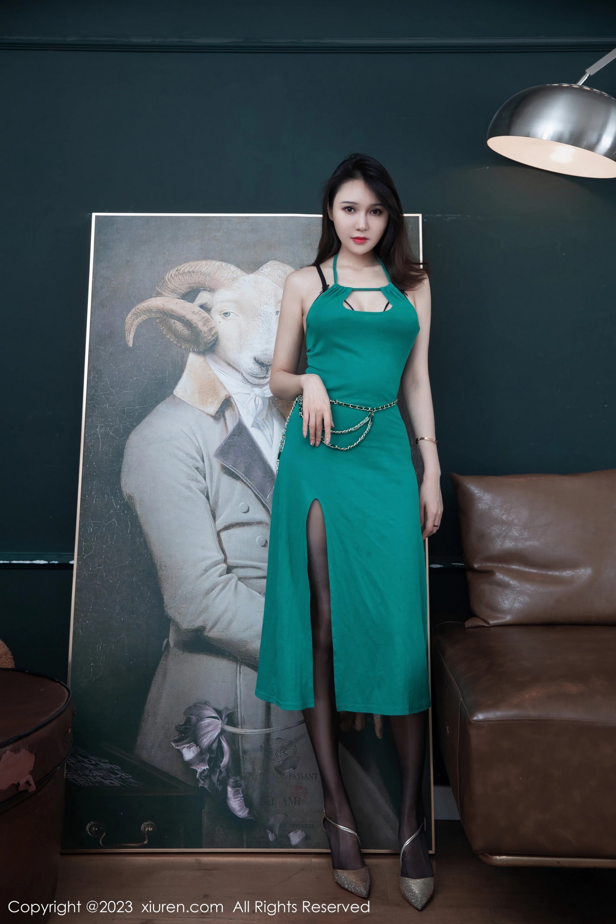 [XiuRen]高清写真图 2023.08.21 No.7259 吴紫熙Fanny 黑丝美腿