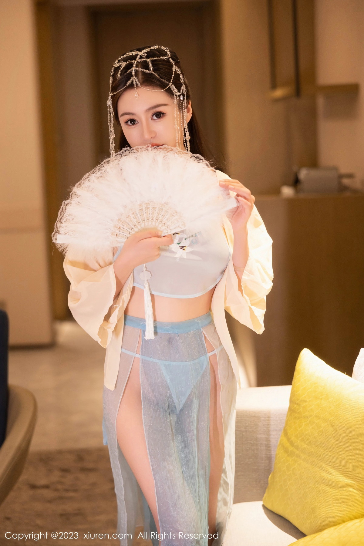 [XiuRen]高清写真图 2023.10.16 No.7514 唐宁宁 古装美腿
