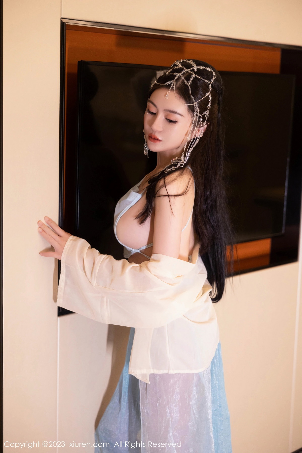 [XiuRen]高清写真图 2023.10.16 No.7514 唐宁宁 古装美腿