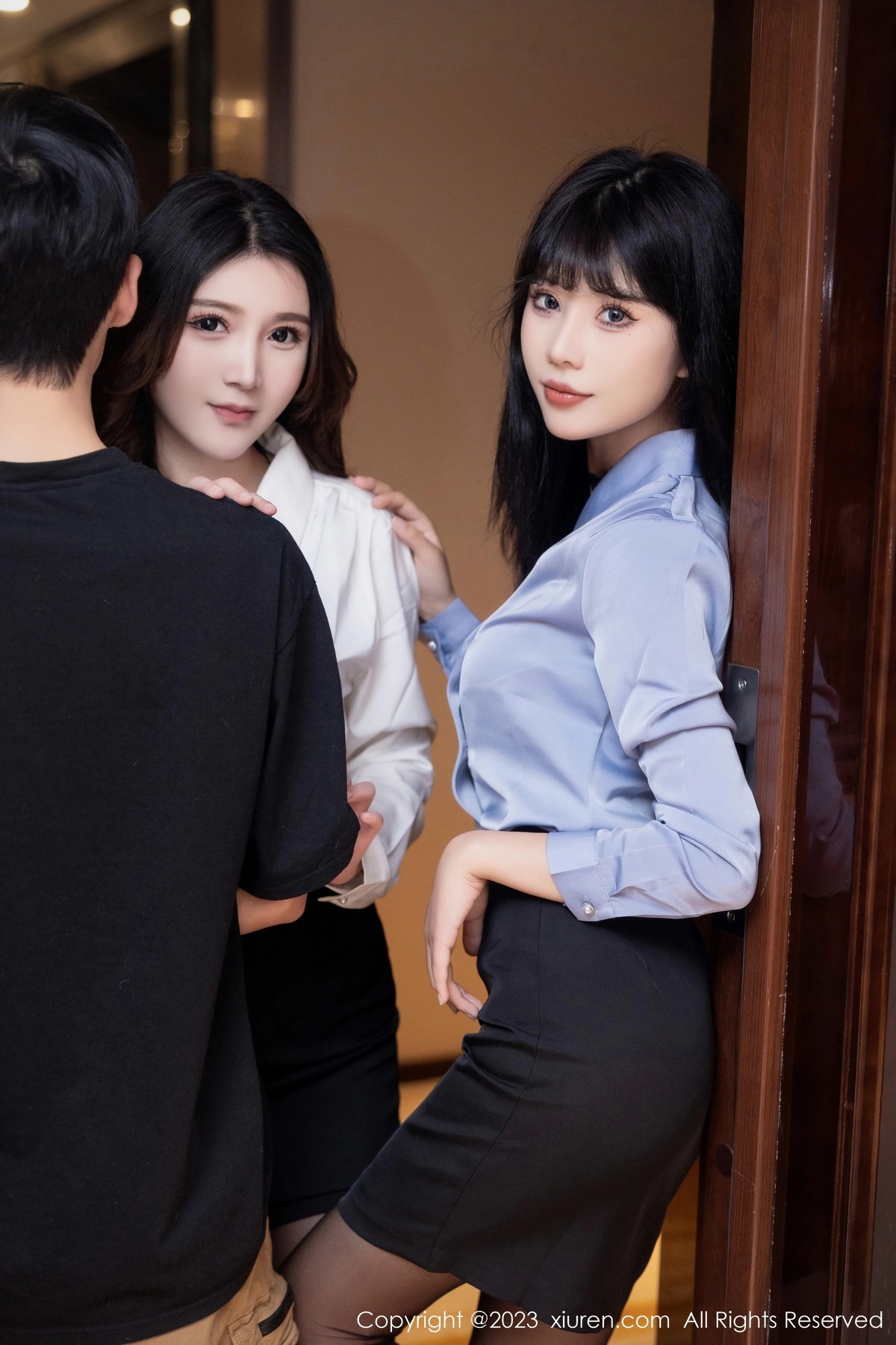 [XiuRen]高清写真图 2023.11.10 No.7642 模特合集 新人黑丝