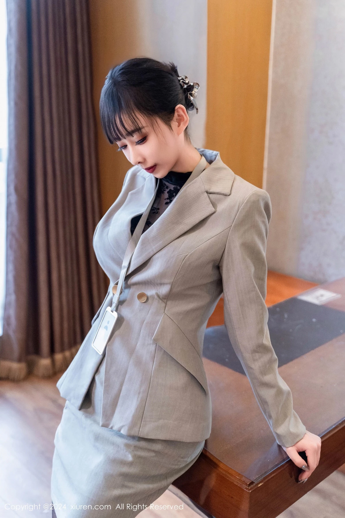 [XiuRen]高清写真图 2024.03.26 No.8290 宝宝甜 黑丝性感