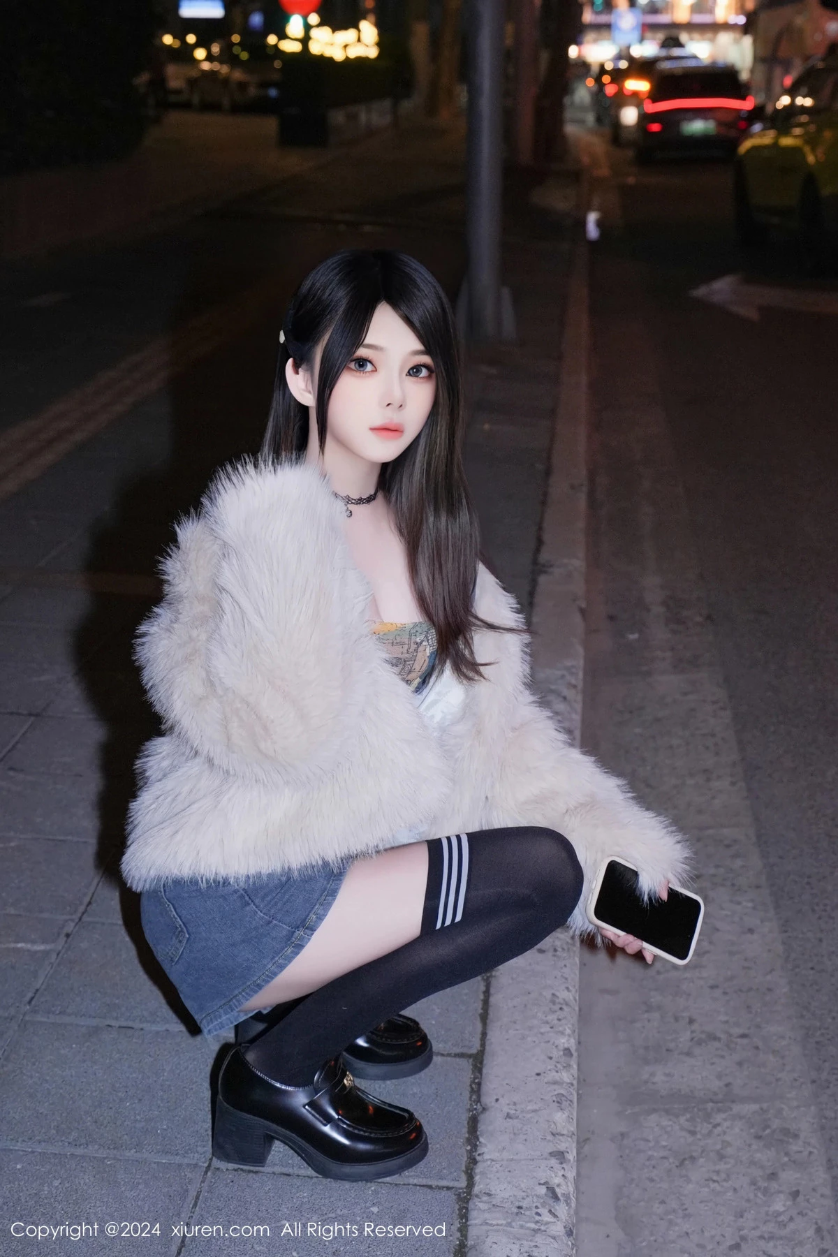 [XiuRen]高清写真图 2024.05.09 No.8508 林月月 黑丝美腿