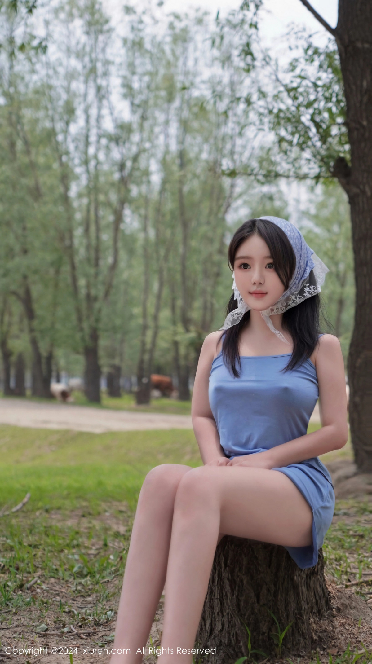 [XiuRen]高清写真图 2024.06.28 No.8777 小薯条nienie 放牛娃主题