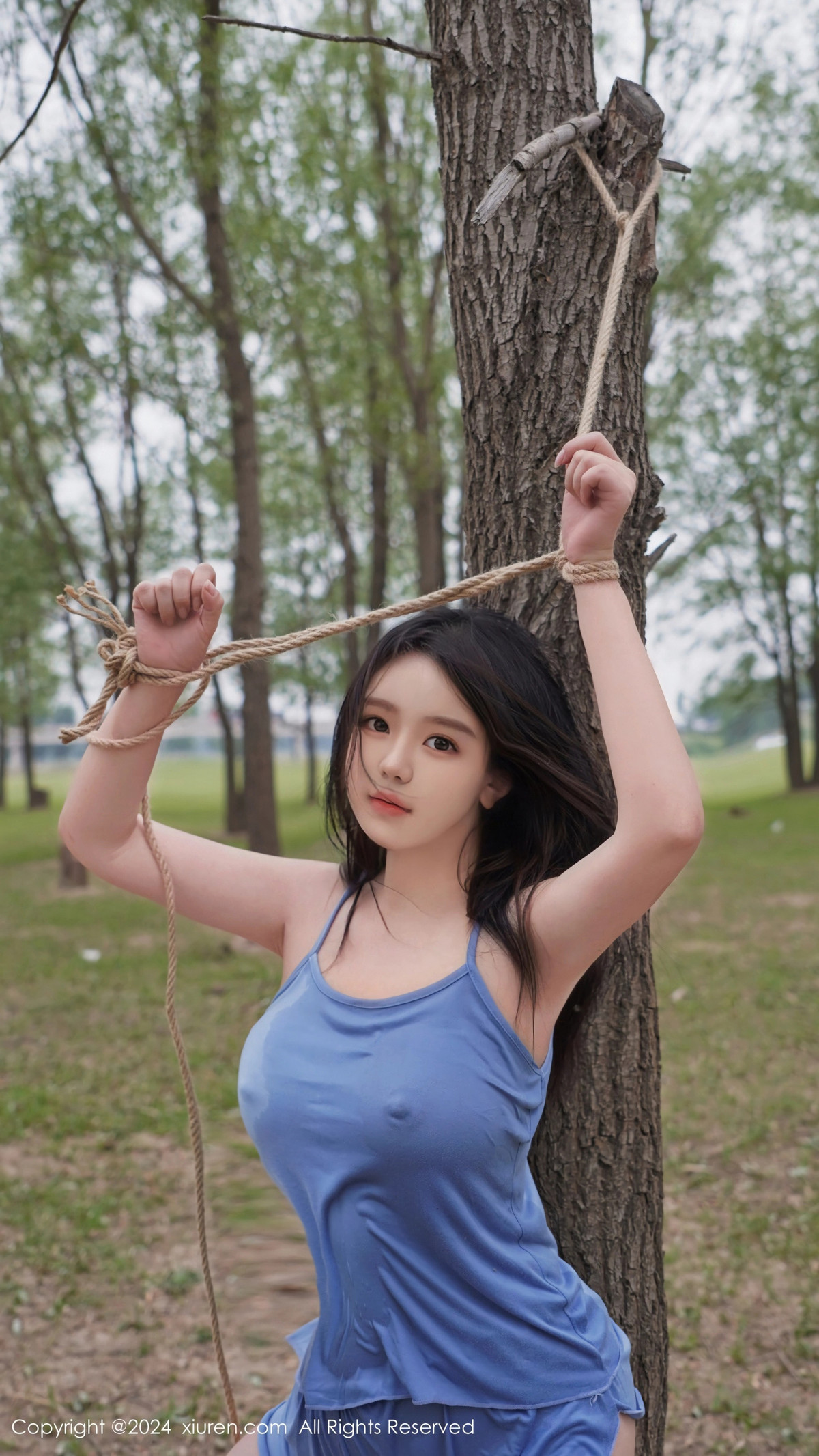 [XiuRen]高清写真图 2024.06.28 No.8777 小薯条nienie 放牛娃主题