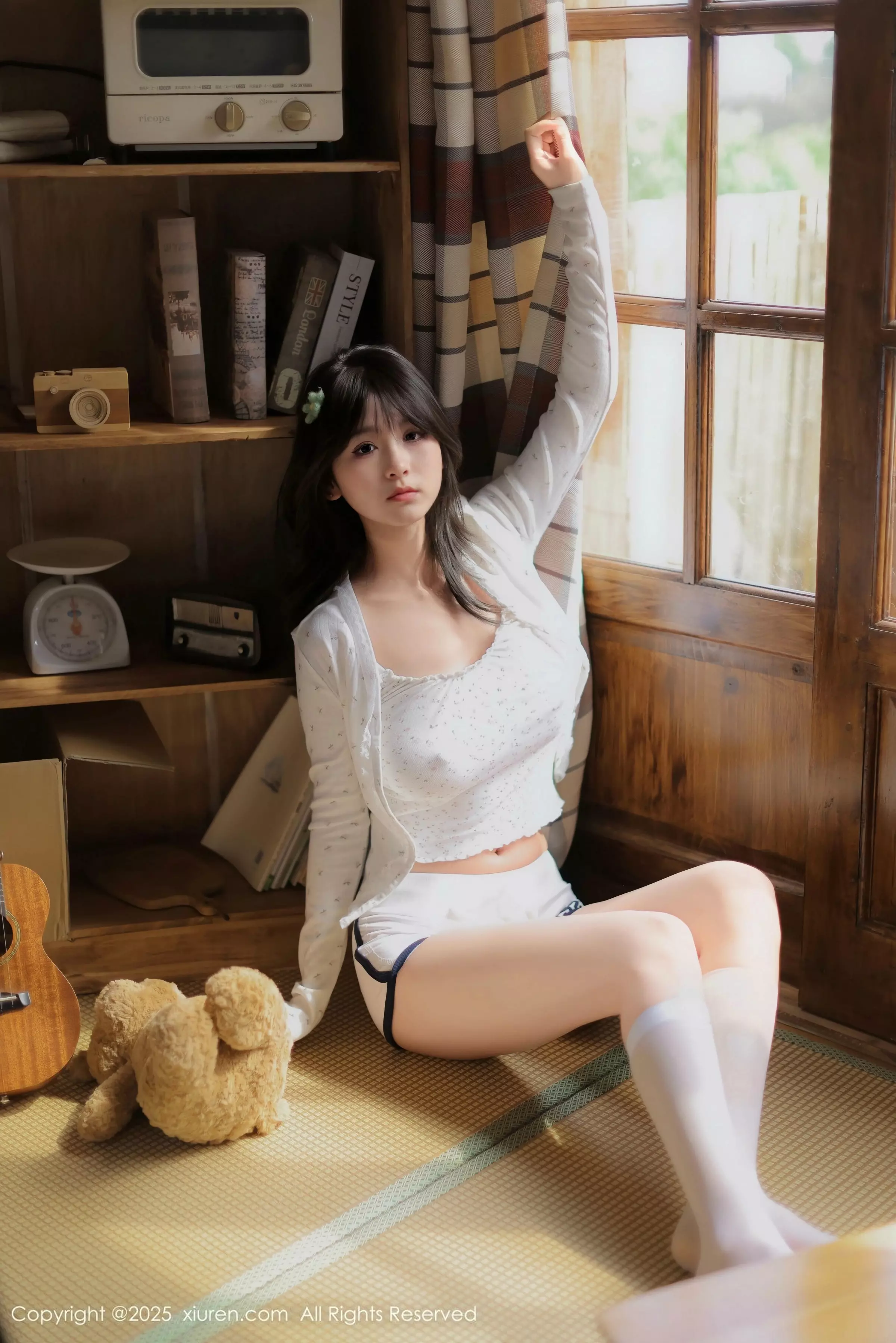 [XiuRen]高清写真图 2025.03.26 No.10073 奶芙乔乔 原木棉吊带