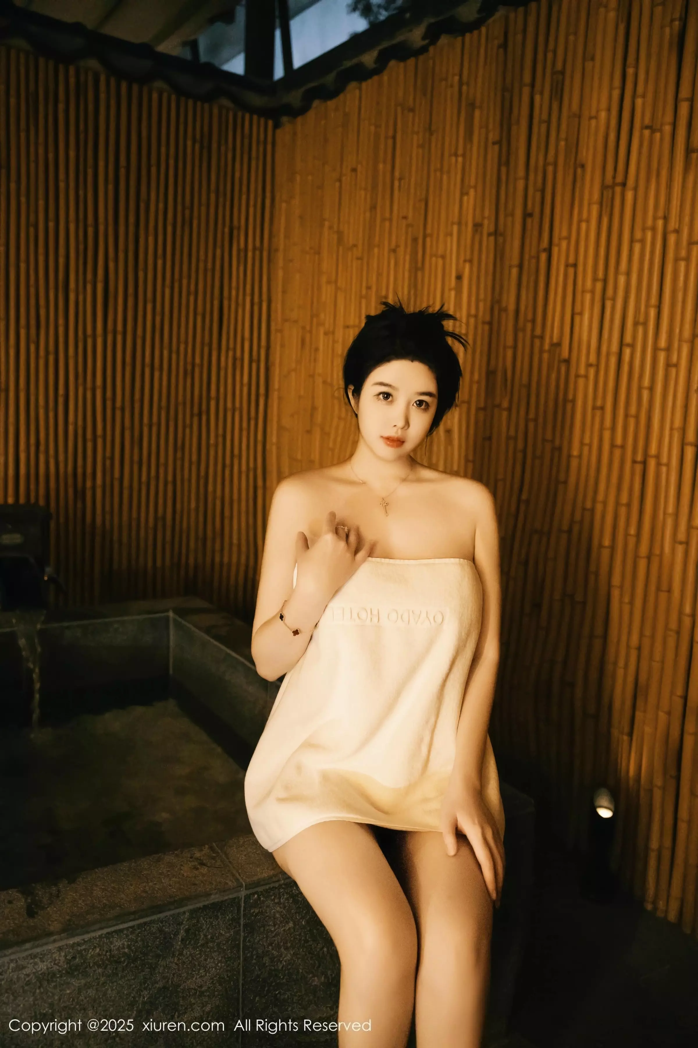 [XiuRen]高清写真图 2025.03.31 No.10091 林若凡F 白色浴巾