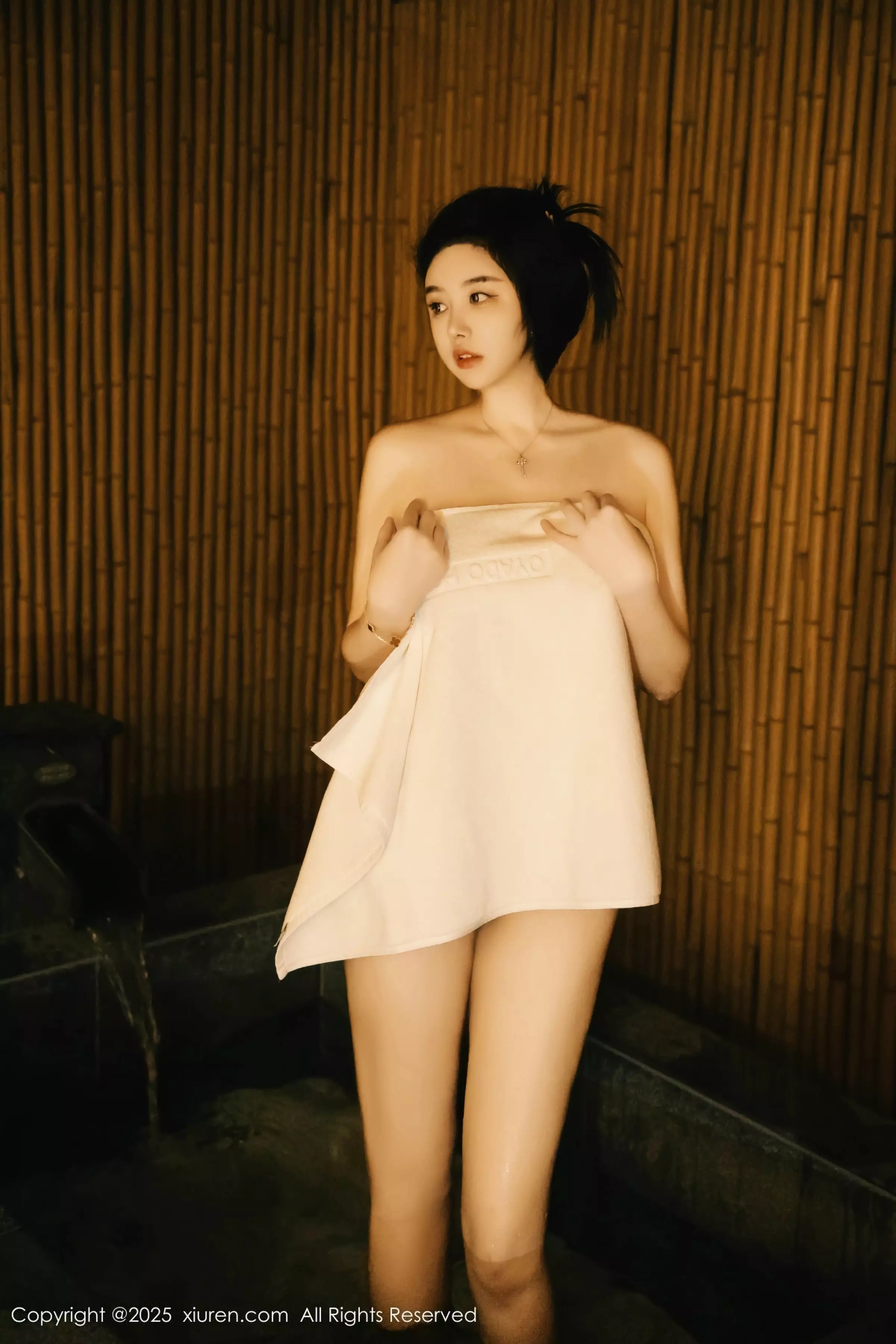 [XiuRen]高清写真图 2025.03.31 No.10091 林若凡F 白色浴巾