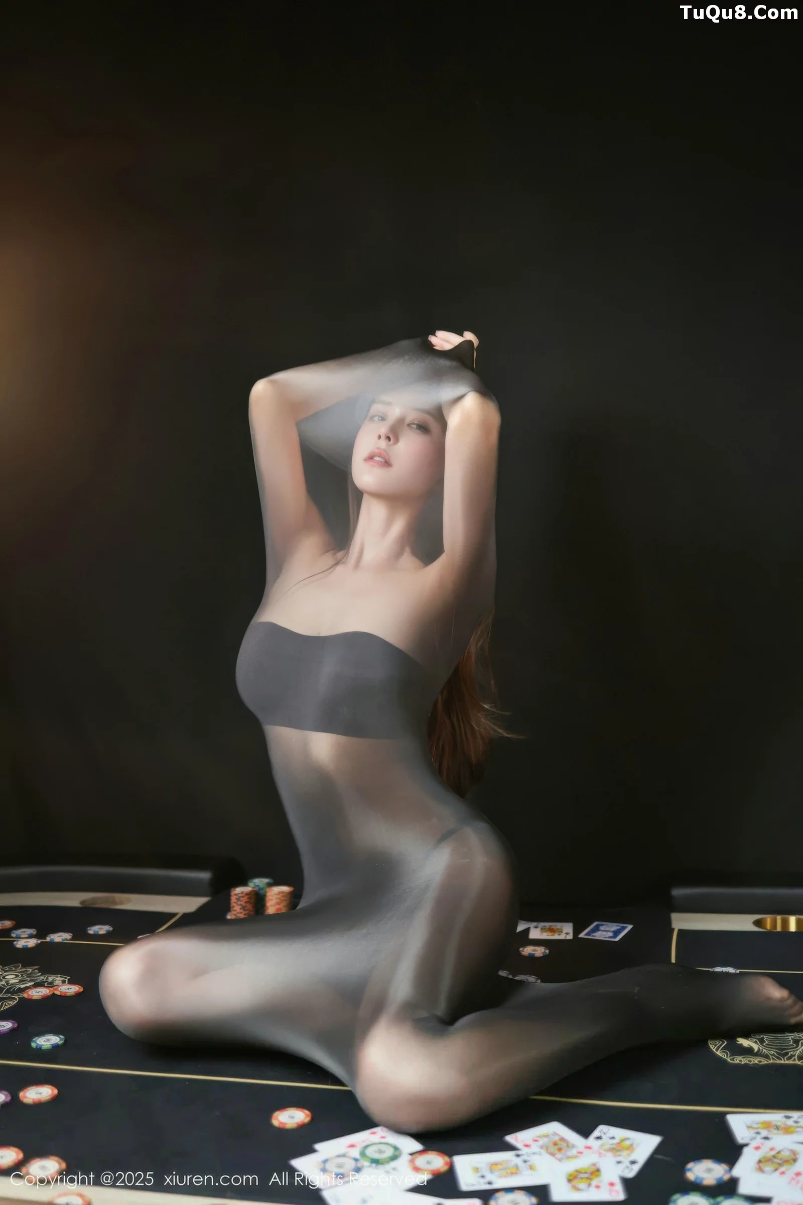 [XiuRen]高清写真图 2025.09.01 No.10713 悦兮 连体黑丝袜