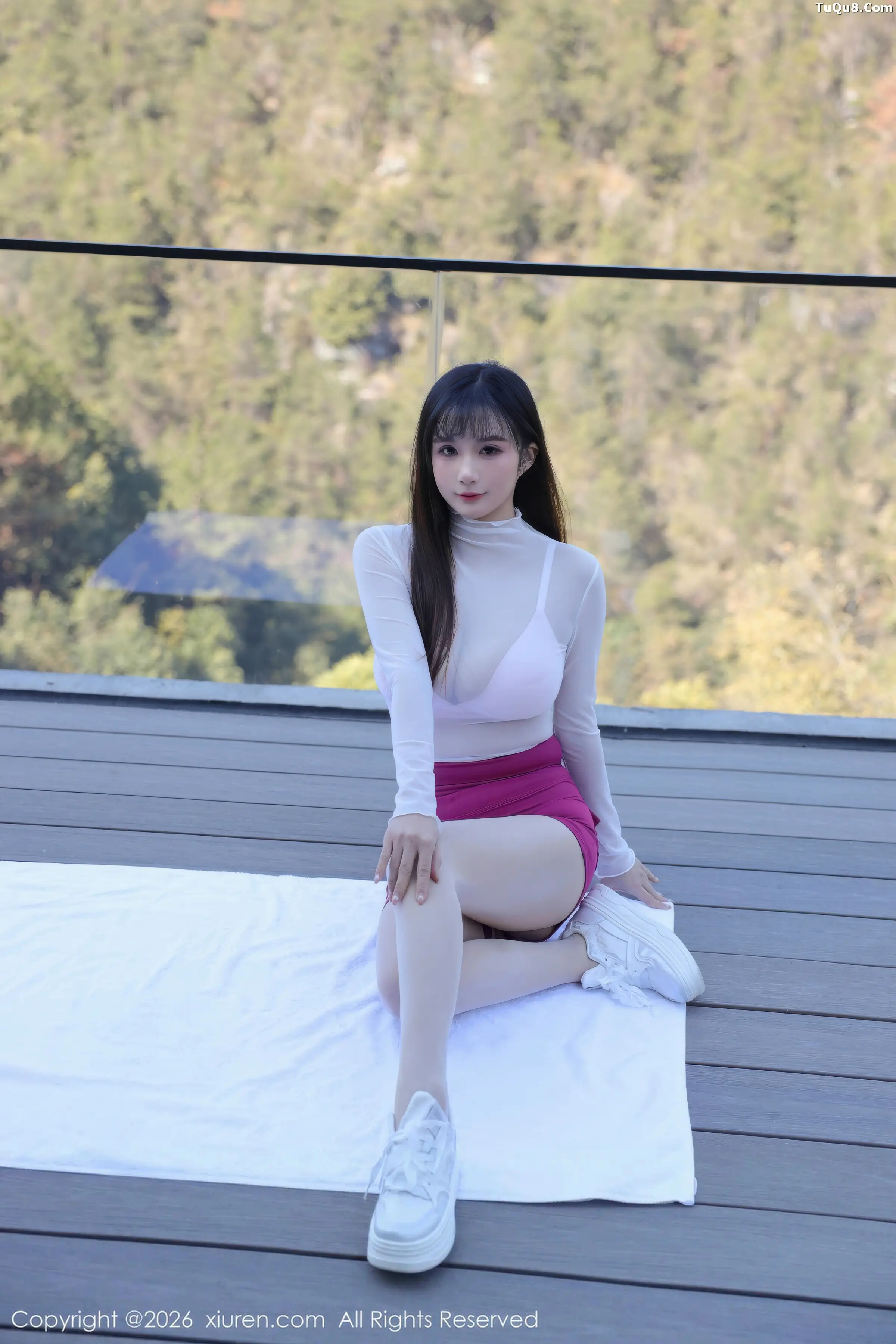[XiuRen]高清写真图 2026.01.30 No.11305 小肉肉咪 轻透白色上衣