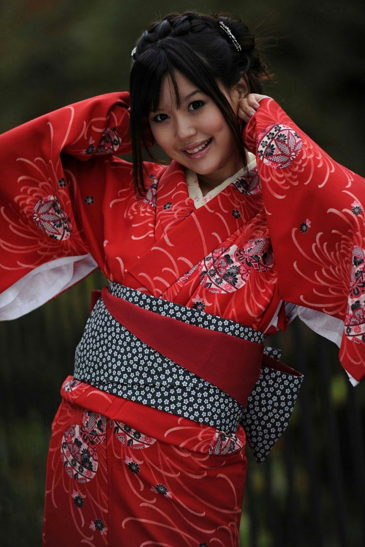 葵司 Tsukasa Aoi 和服写真集：古典优雅与诱惑并存的极致和风美感