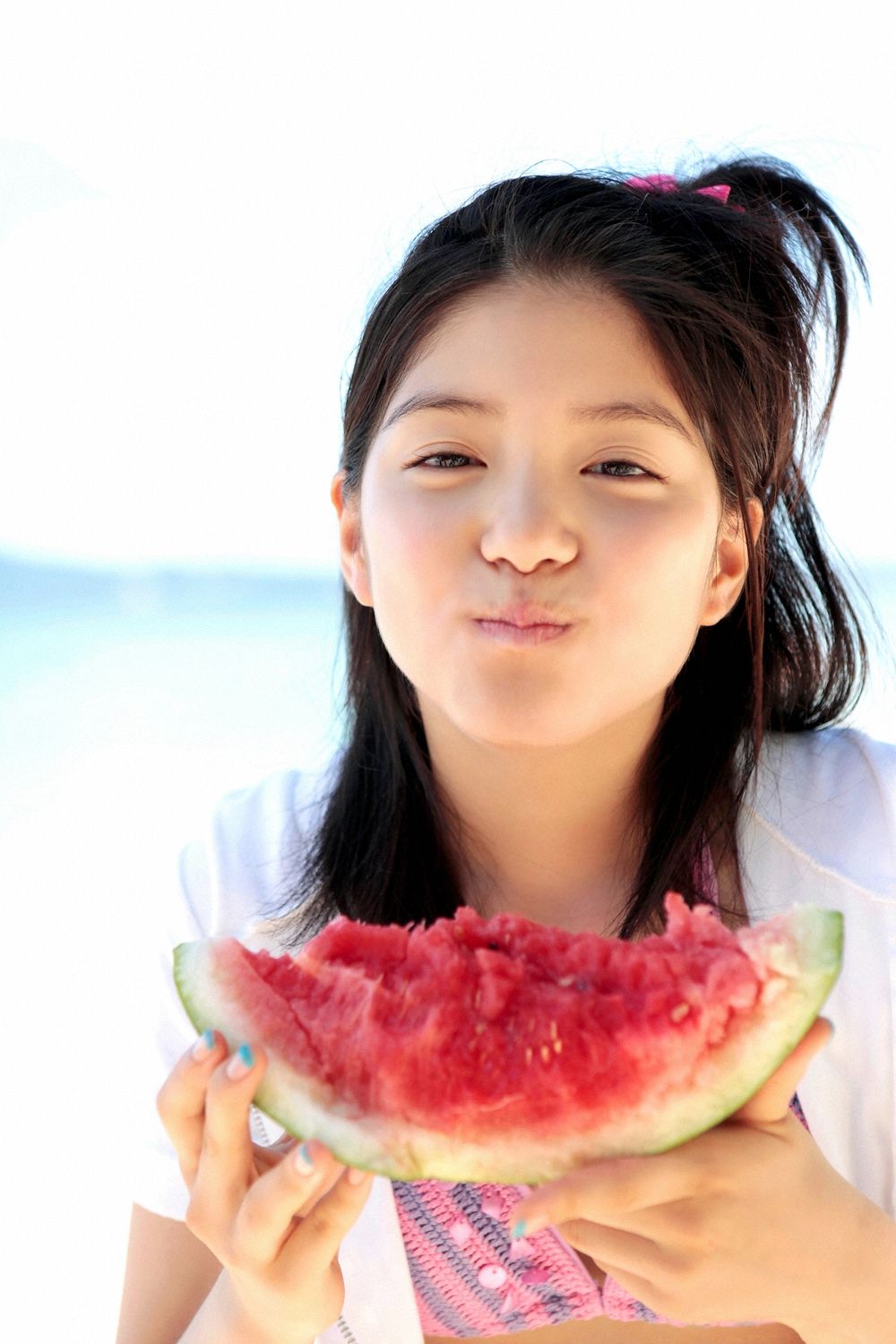 川岛海荷(川島海荷)-《夏少女、咲きます！》[YS Web]高清写真图Vol.410