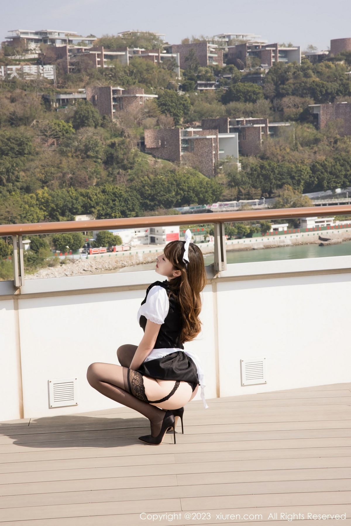 [XiuRen]高清写真图 2023.02.07 No.6224 萌汉药baby 黑丝美臀