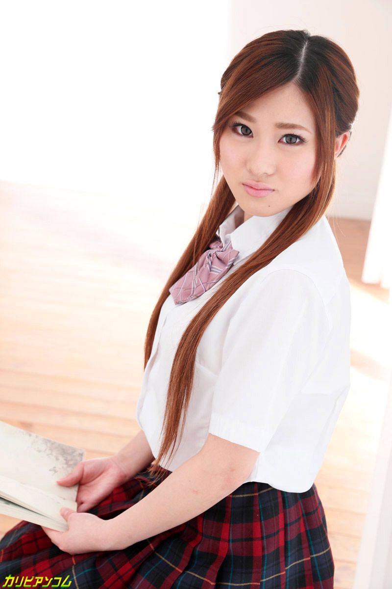 堀口真希(遠山みお)- 清纯校服写真
