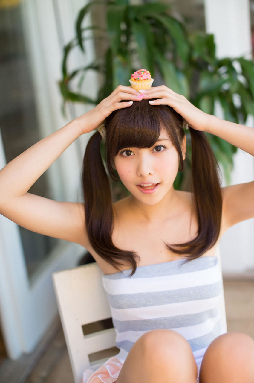 佐野ひなこ [WPB-net]高清写真图No.169「ボーダー＆スウィーツ」