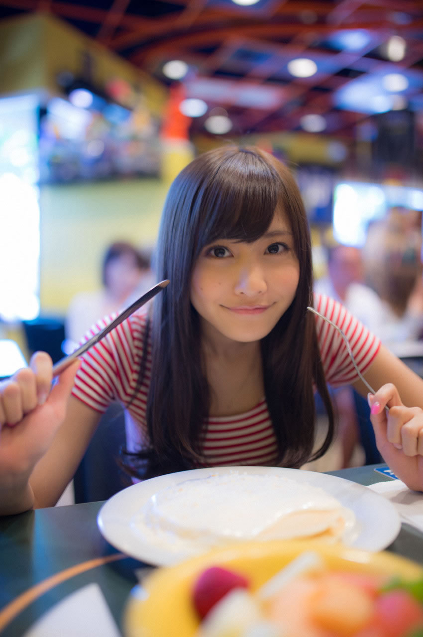 佐野ひなこ [WPB-net]高清写真图No.169「ボーダー＆スウィーツ」