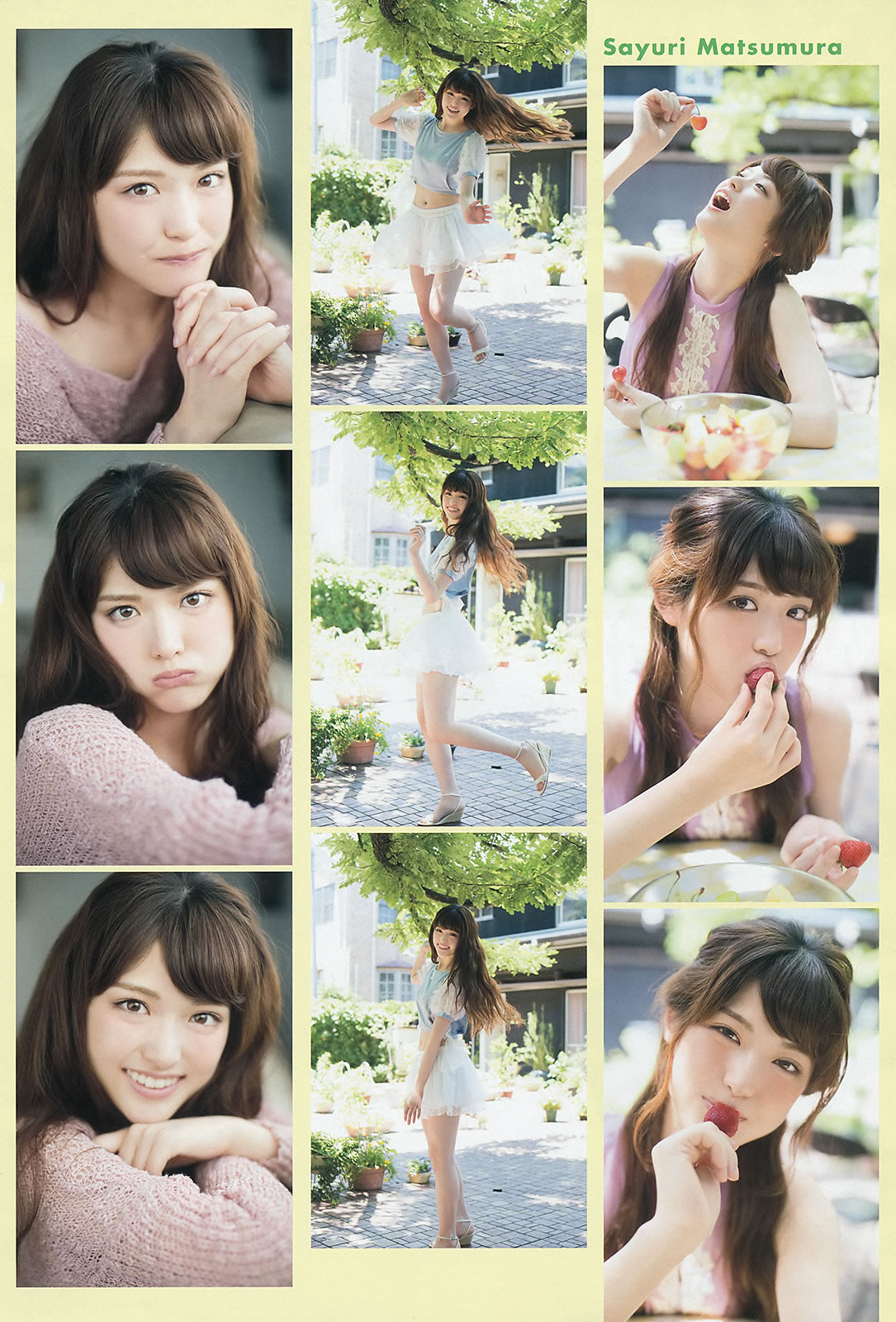 [Young Animal]高清写真图2014 No.14 松村沙友理 松村香织 ミリオンガールズZ
