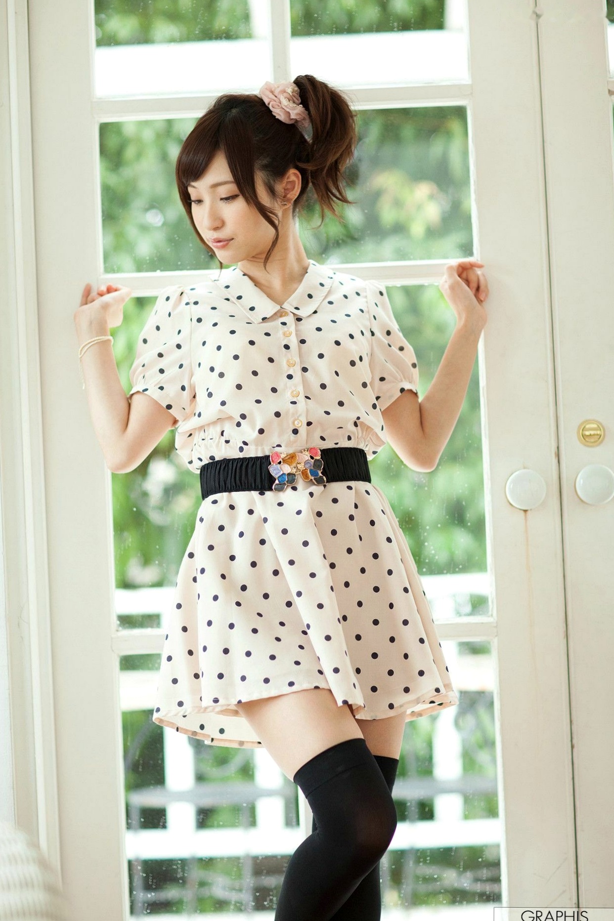 Graphis_天使萌《Fluff》性感内衣丝袜清纯私房写真集[39P]