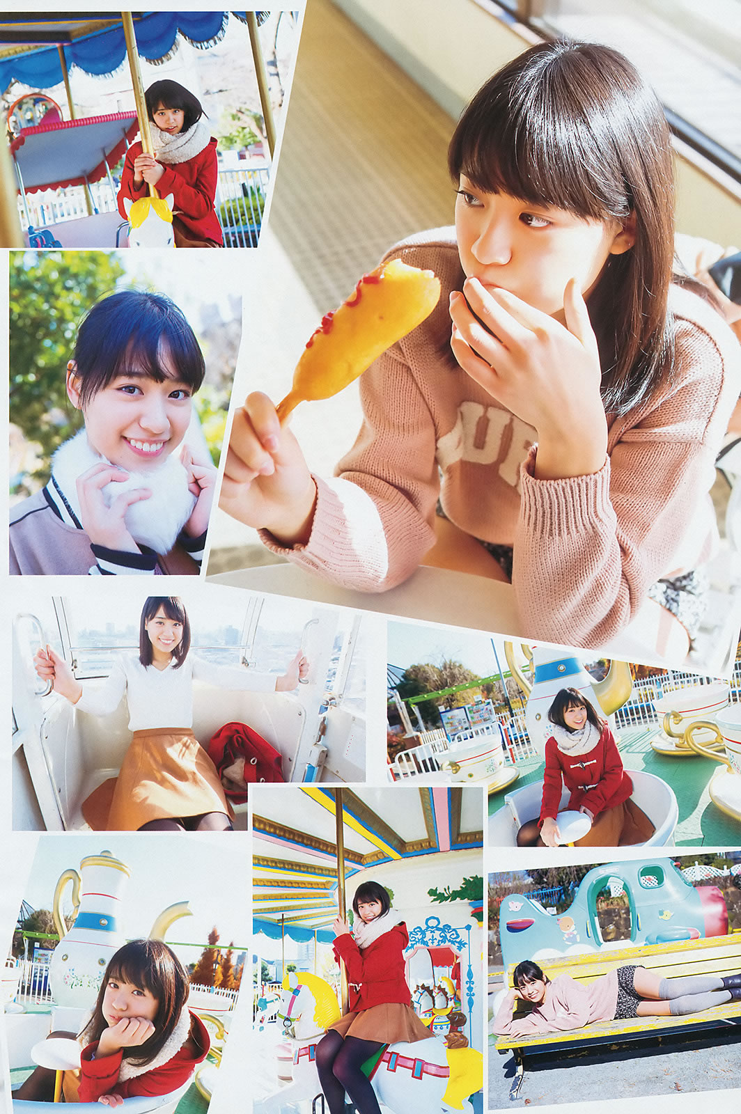 [Weekly Young Jump]高清写真图2014 No.08 09 木元みずき 桥本真帆 本田翼 小田岛渚