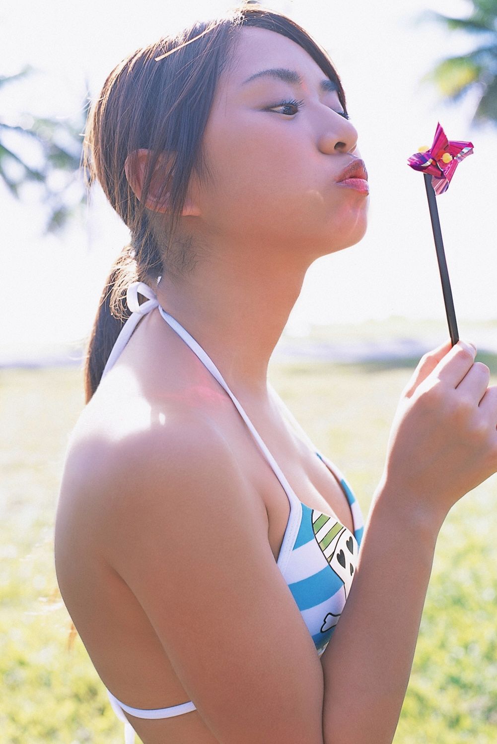 镰田奈津美(鎌田奈津美)-户外清新养眼美少女[YS Web]高清写真图Vol.227