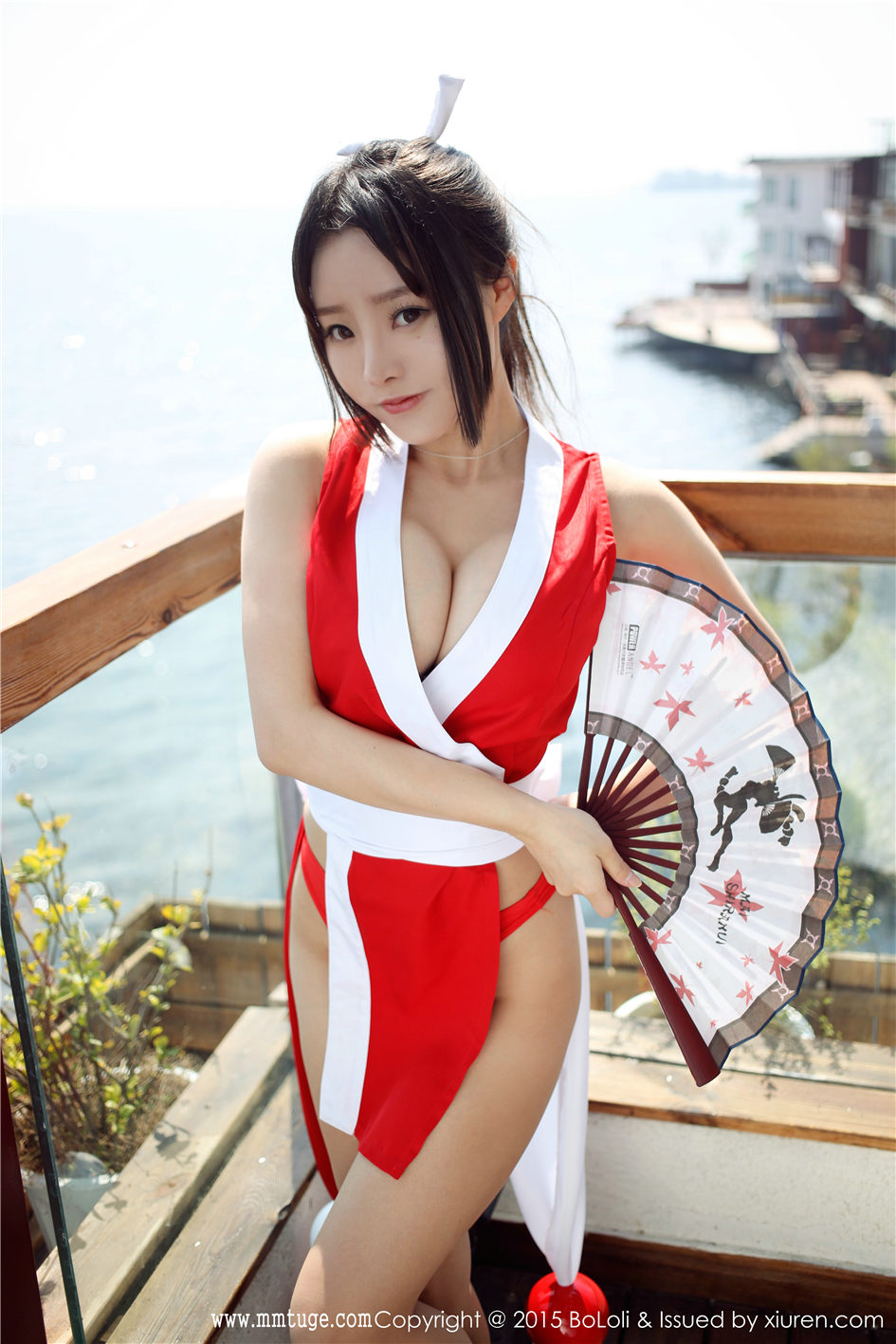 柳侑绮 [BoLoli波萝社]高清写真图VOL.017 不知火舞COSPLAY
