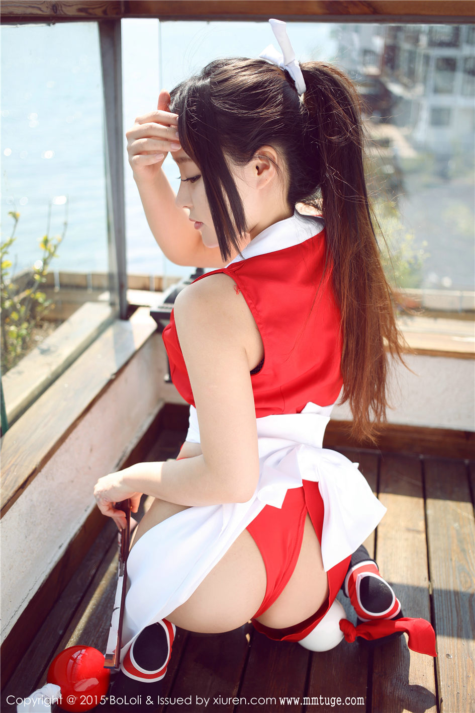 柳侑绮 [BoLoli波萝社]高清写真图VOL.017 不知火舞COSPLAY