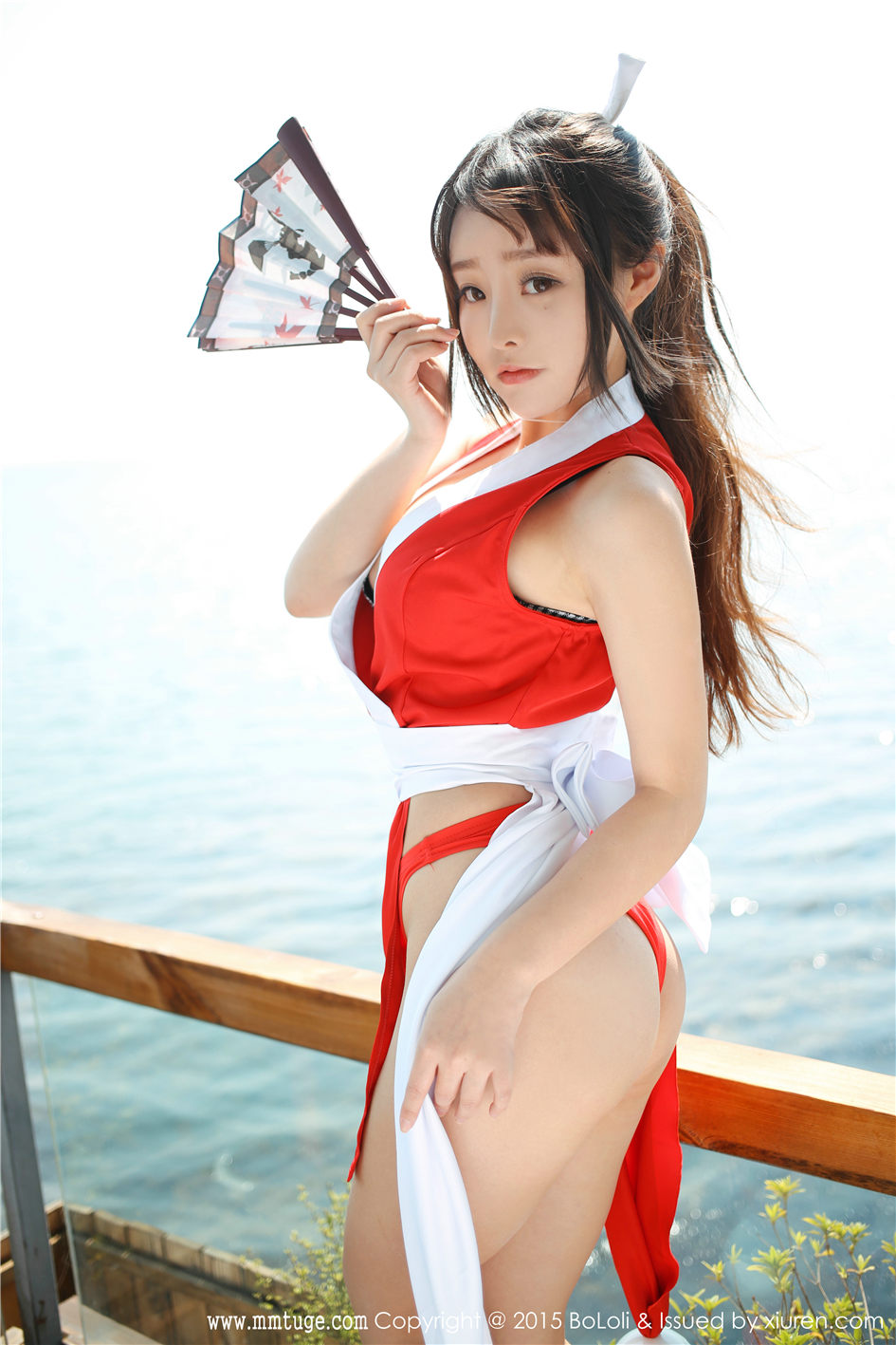 柳侑绮 [BoLoli波萝社]高清写真图VOL.017 不知火舞COSPLAY