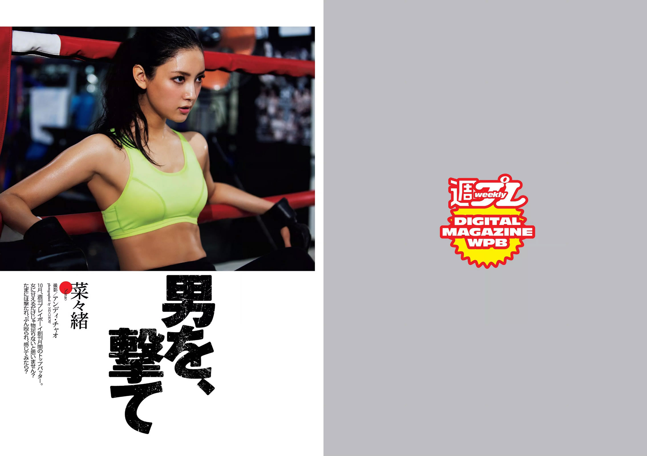 [Weekly Playboy]高清写真图2015 No.42 菜々緒 杉本有美 大沢ひかる 剛力彩芽 結城りおな 永尾まりや 帆春 風間ゆみ