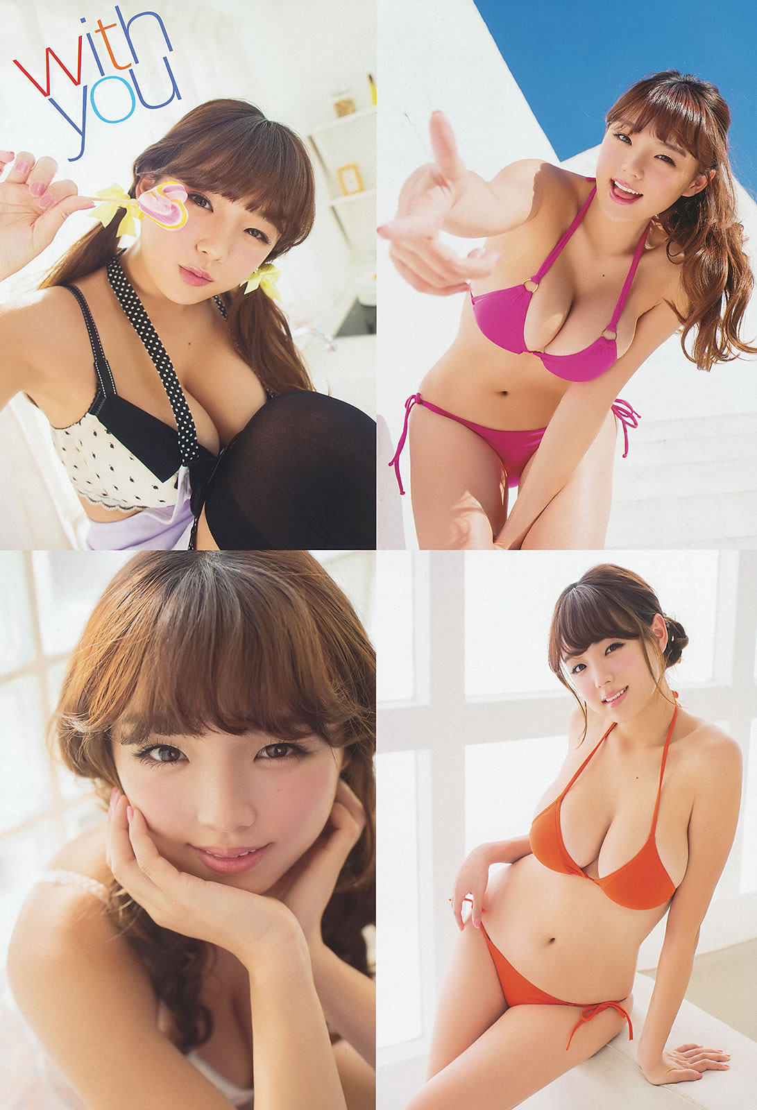 [Young Animal]高清写真图2014 No.01 02 松井玲奈 柴田阿弥 二村春香 筱崎爱 小池里奈 喜屋武ちあき