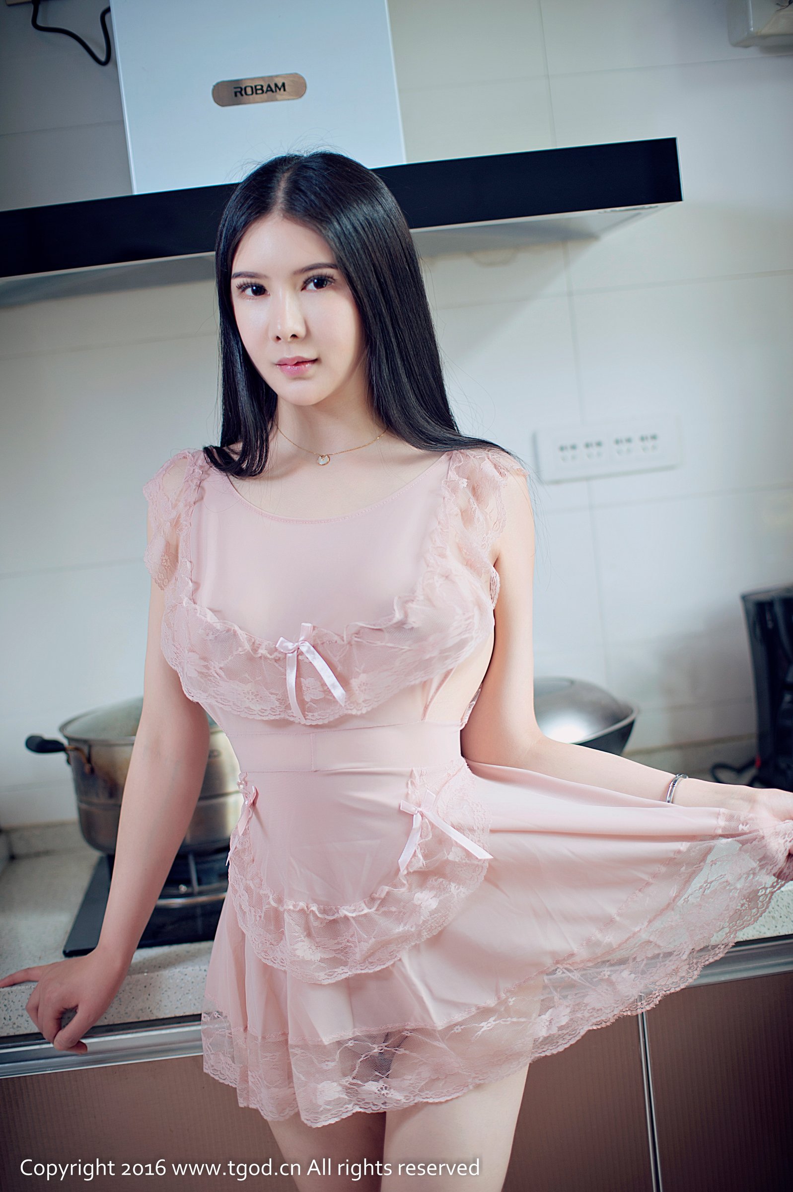 李丽莎 [TGOD推女神]高清写真图女仆show time ~