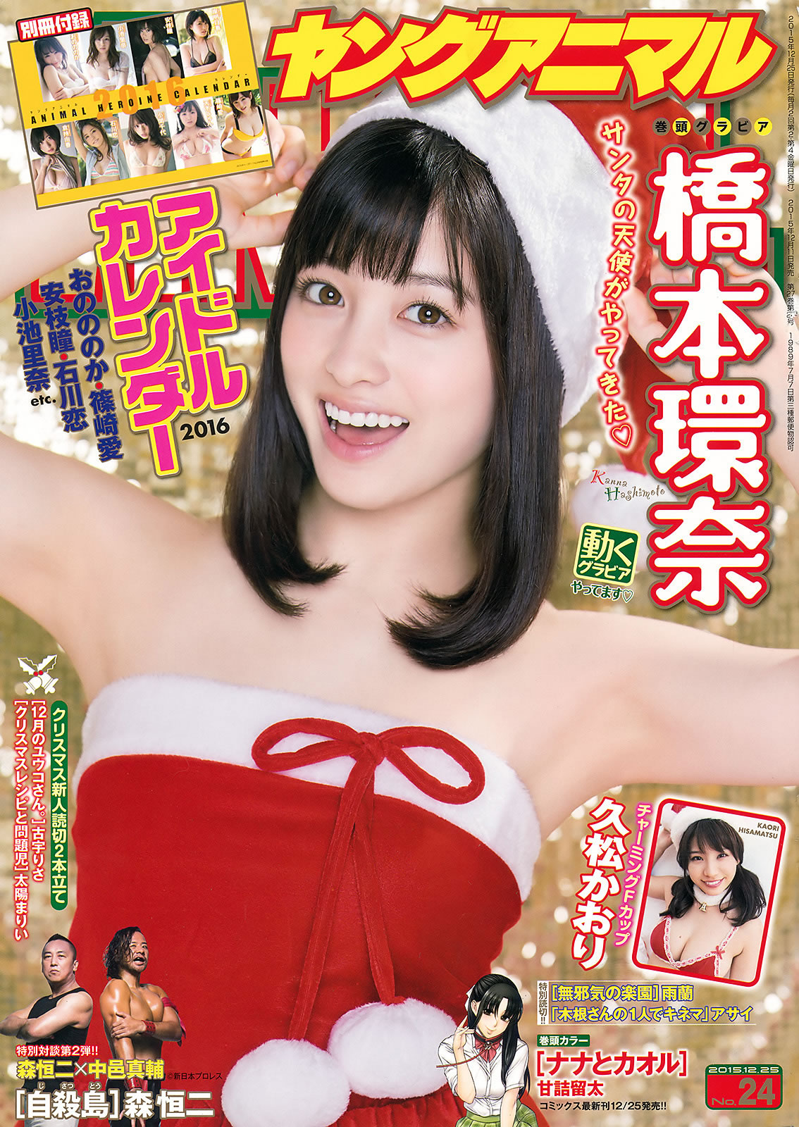 [Young Animal]高清写真图2016 No.01 篠崎愛 橋本環奈 久松かおり