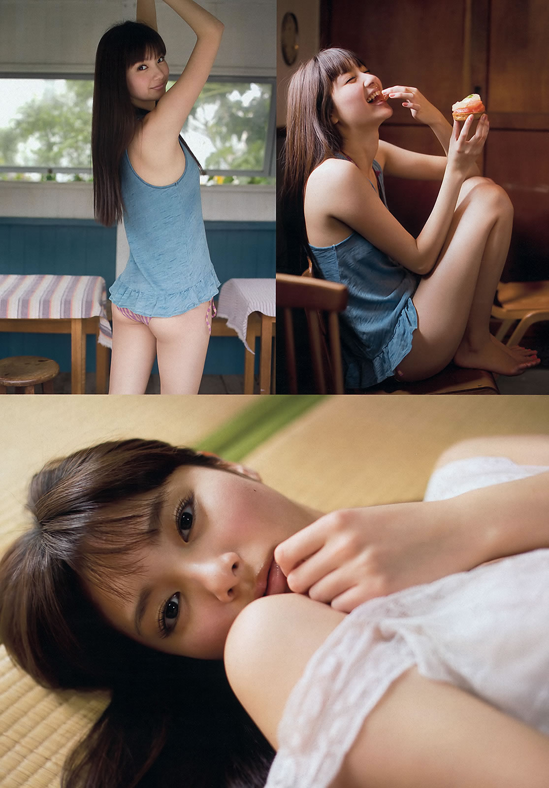 [Weekly Playboy]高清写真图2013.05.15 No.20 ももいろク 新川优爱 上间美绪 杉原杏璃