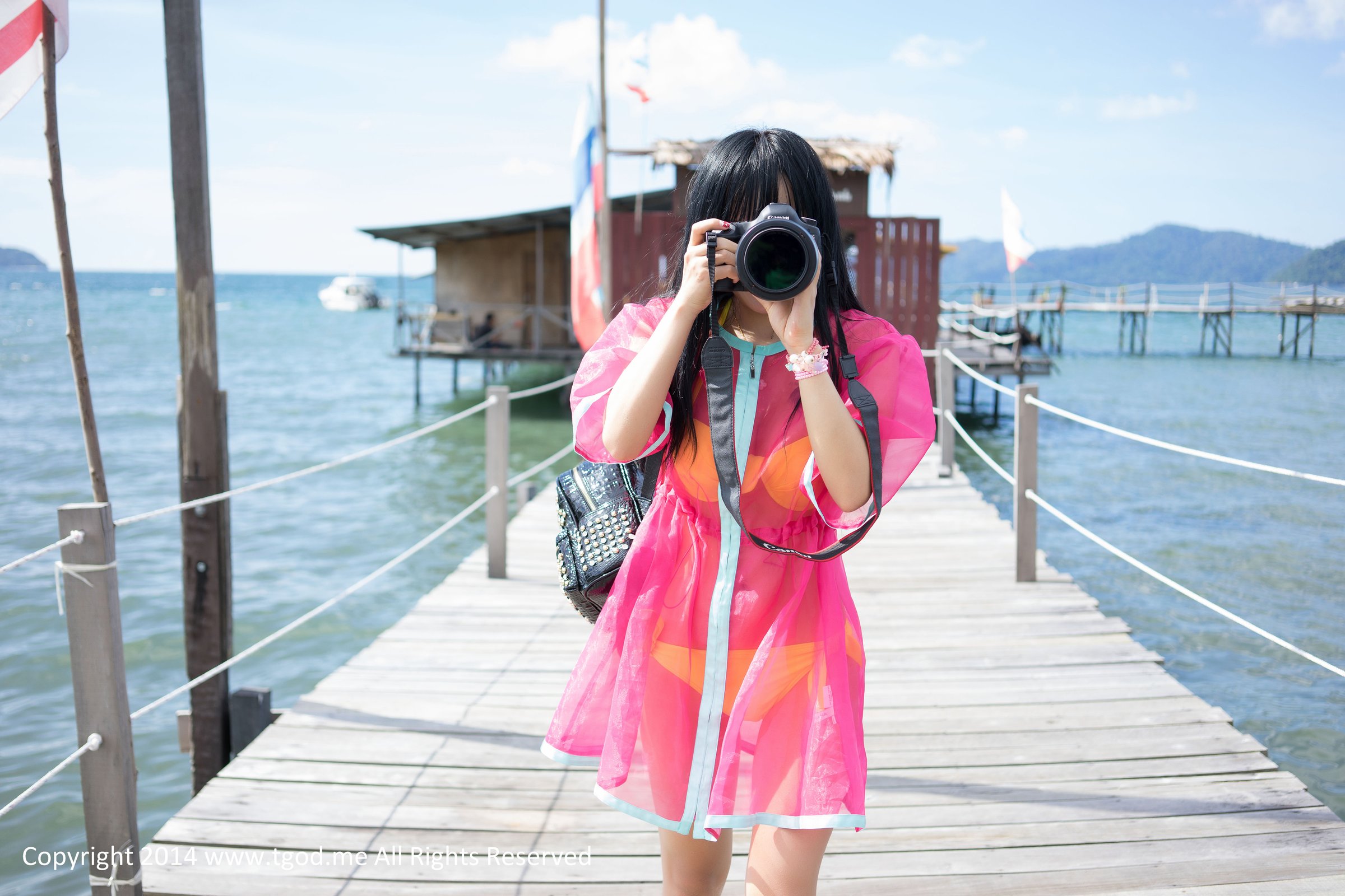 杨上萱 [TGOD推女神]高清写真图快乐的美丽 第三弹~