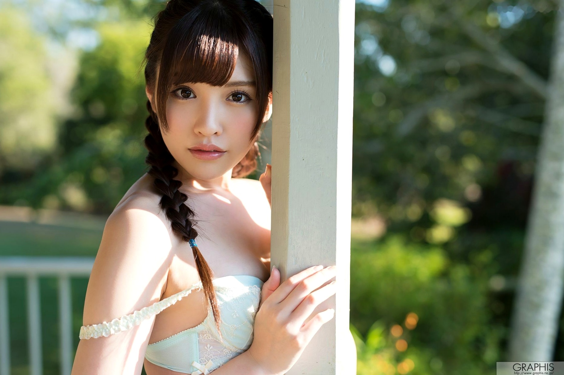 Graphis三上悠亚等女星写真集：户外泳装比基尼与清纯私房系列，Rainy Special 2019高颜值女神精选大片[40P]