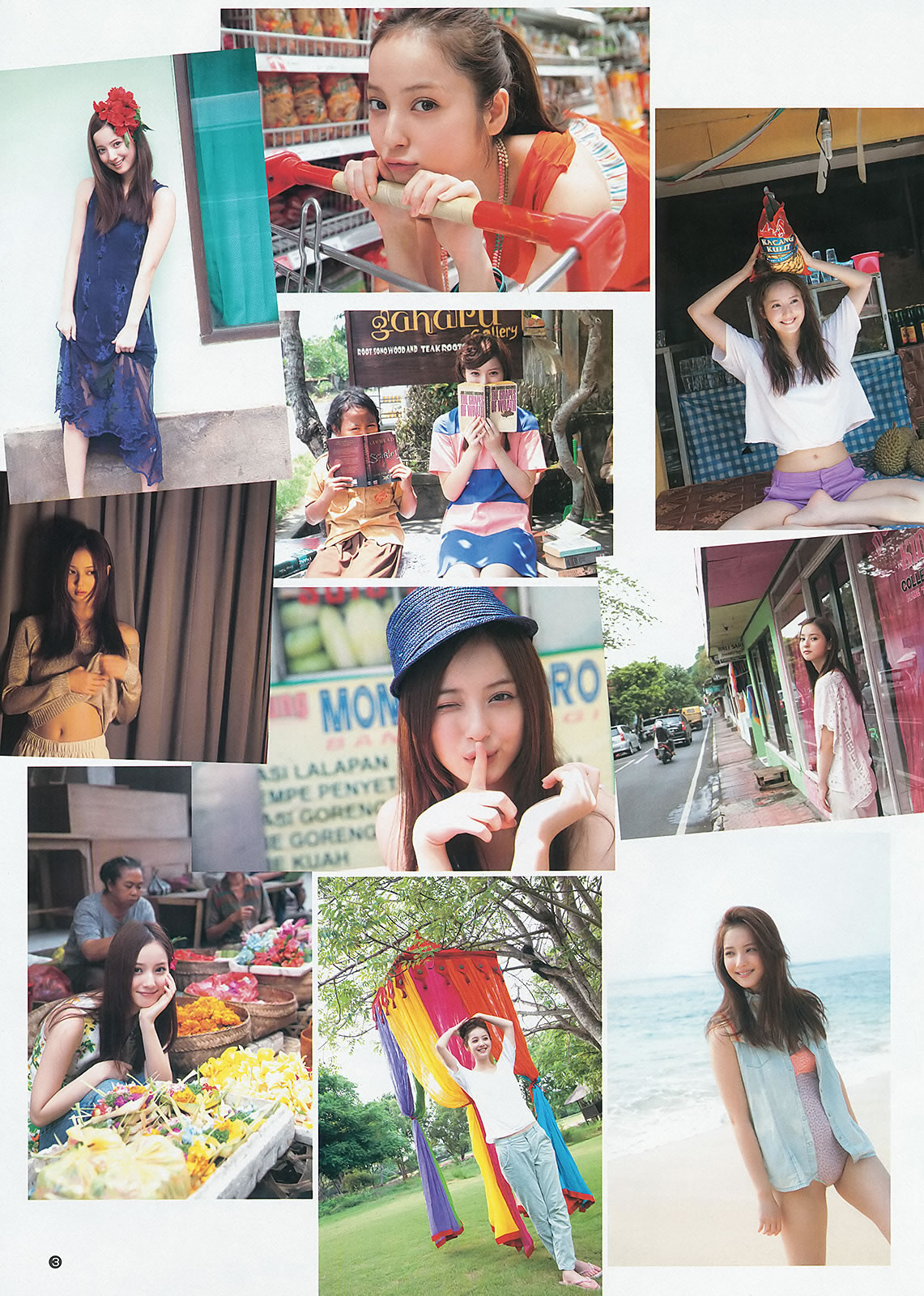 [Weekly Young Jump]高清写真图2013 No.40 41 夏菜 木元みずき 佐々木希 二宮芽生 仙石みなみ [31P]高清写真图