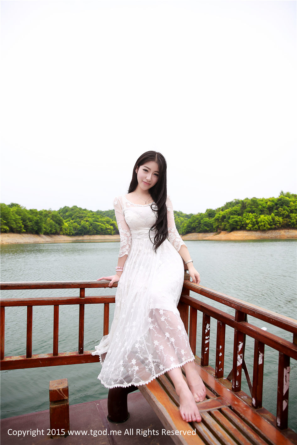 鲁思羽 夏静 [TGOD推女神]高清写真图女神驾到 九江花源谷 青春女神