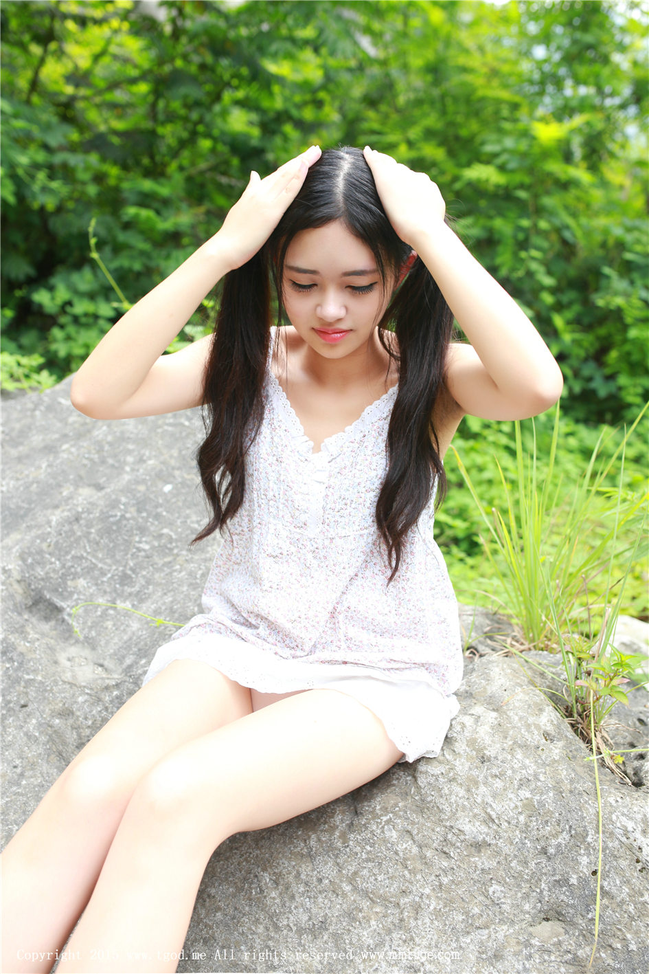 果味包子 [TGOD推女神]高清写真图空山新雨后（二）