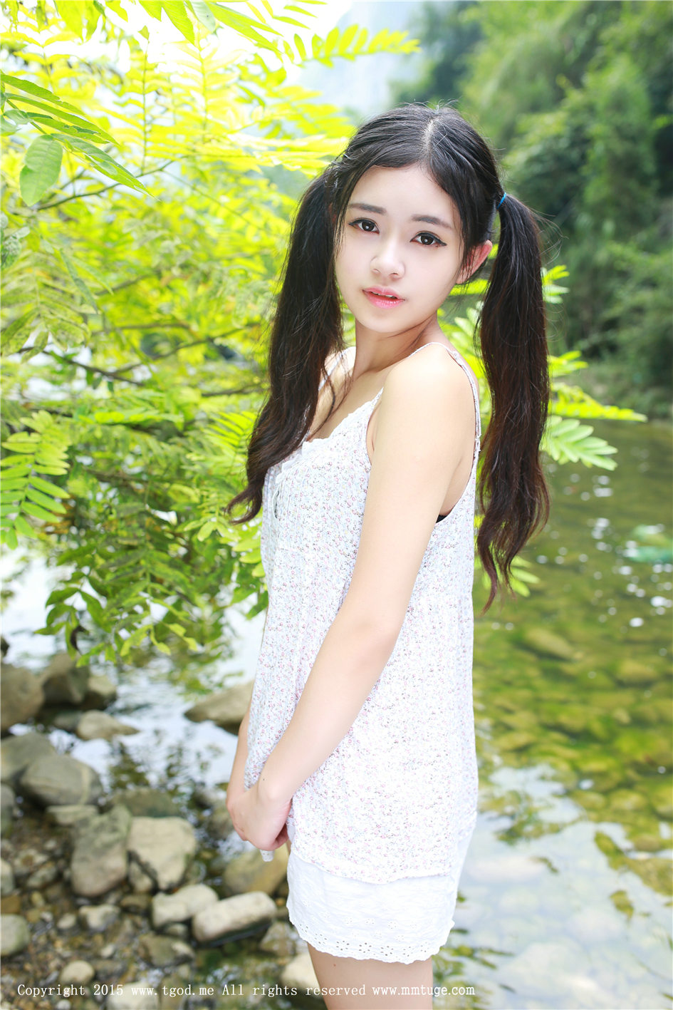果味包子 [TGOD推女神]高清写真图空山新雨后（二）