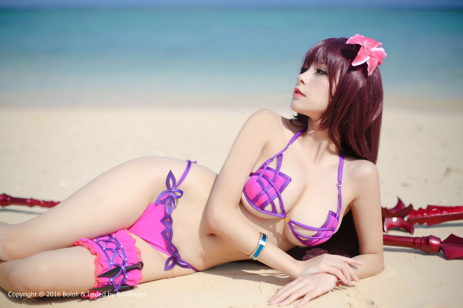 夏美酱- [BoLoli波萝社新刊]高清写真图 BOL.056 夏美斯卡哈