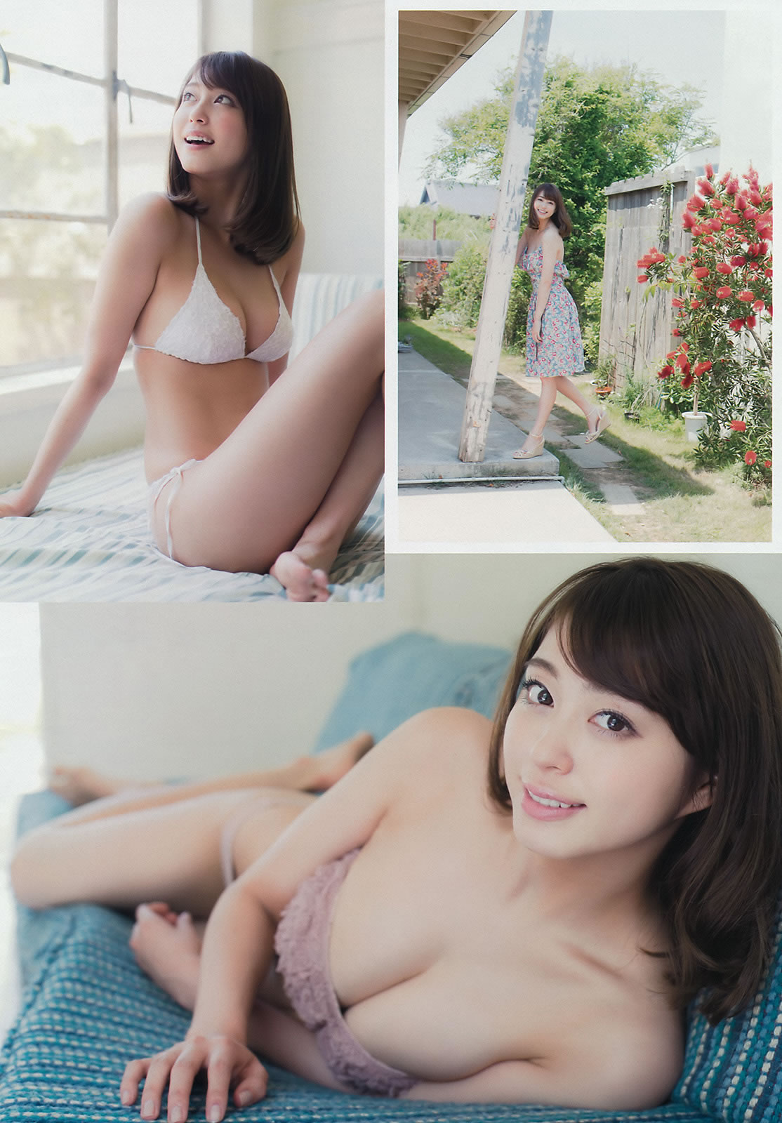 [Young Magazine]高清写真图2015 No.31-32 朝比奈彩 久松郁実 都丸紗也華 大川藍 田野優花 村山彩希