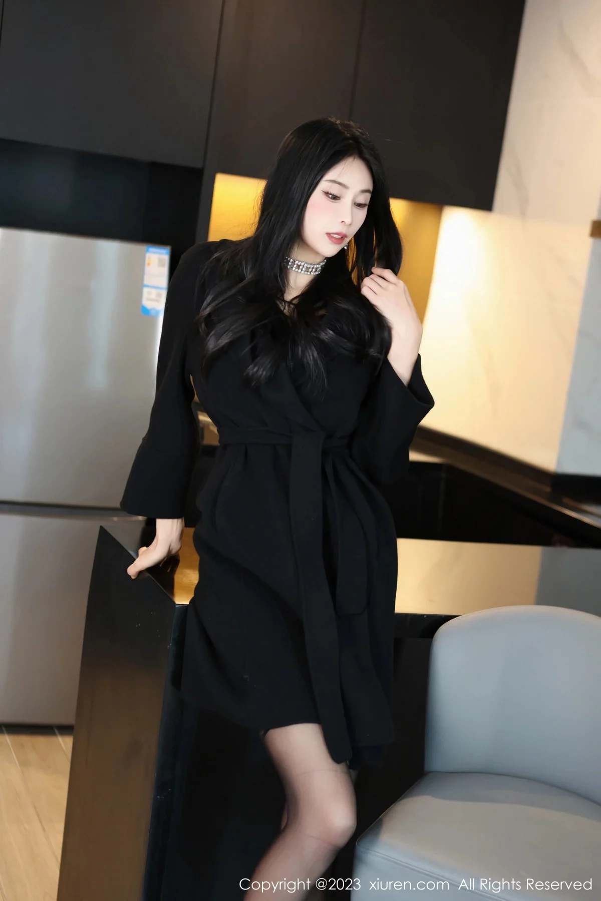 [XiuRen]高清写真图 2023.12.12 No.7797 草莓mm 黑丝美腿