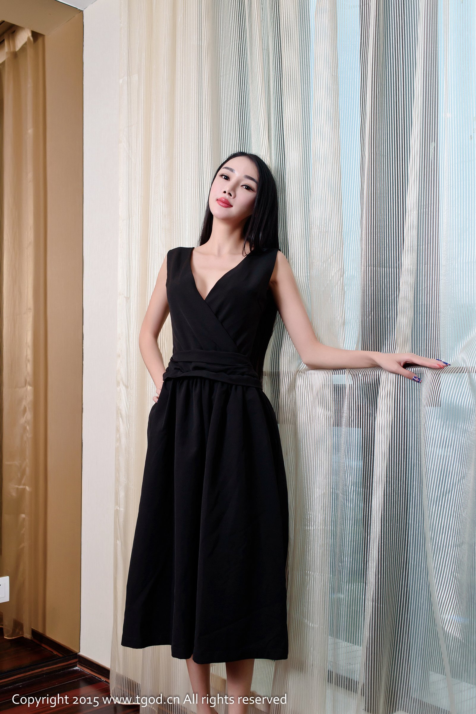 婕西儿jessie [TGOD推女神]高清写真图御女郎 第二辑 ~