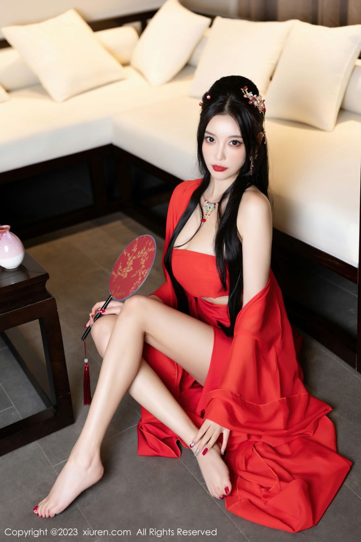 [XiuRen]高清写真图 2023.01.17 No.6149 杨晨晨Yome 古装美腿