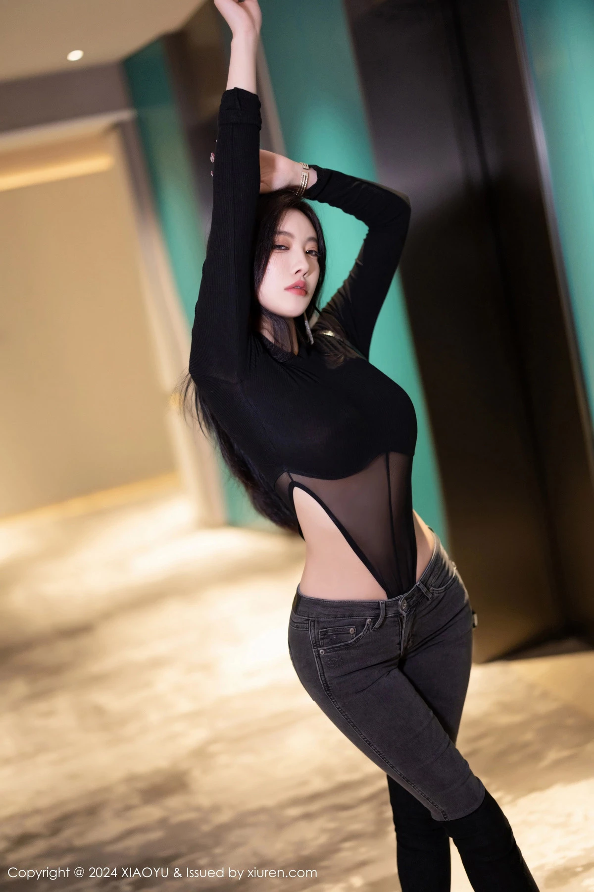 [XIAOYU]高清写真图 2024.05.31 VOL.1243 杨晨晨Yome 黑丝美腿