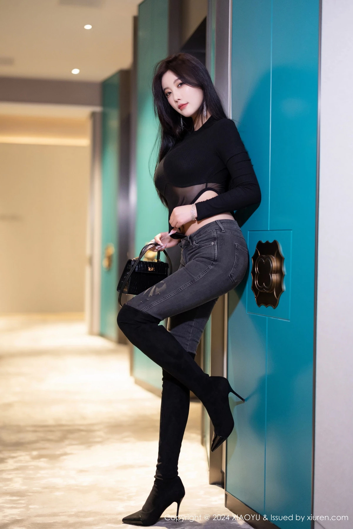 [XIAOYU]高清写真图 2024.05.31 VOL.1243 杨晨晨Yome 黑丝美腿